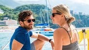 Couple Enjoying Corfu Island on a Sunsail Catamaran