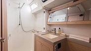 Bathroom of Sunsail yacht